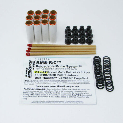 AeroTech C3.4T-P RMS-18/20 Reload Kit (12 Pack) – 33400-12 – SAE AERO